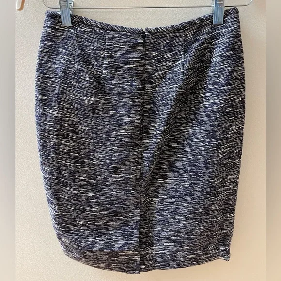 Calvin Klein 2P Tweed Skirt white/purple/grey/black - Picture 3 of 6